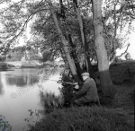 Fishing, River Ure, Bridge Hewick